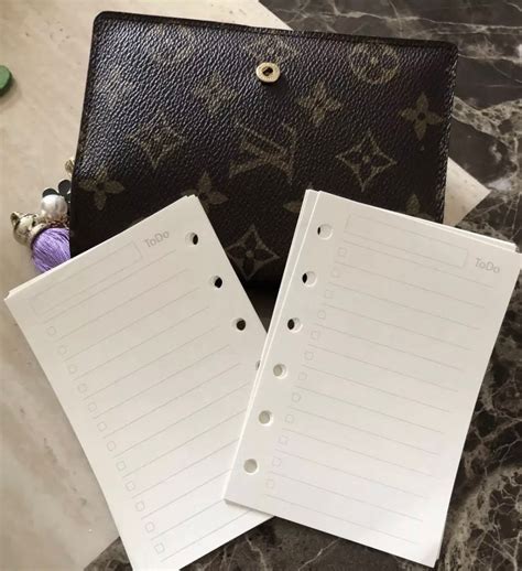 louis vuitton agenda refill alternative|louis vuitton pm agenda size.